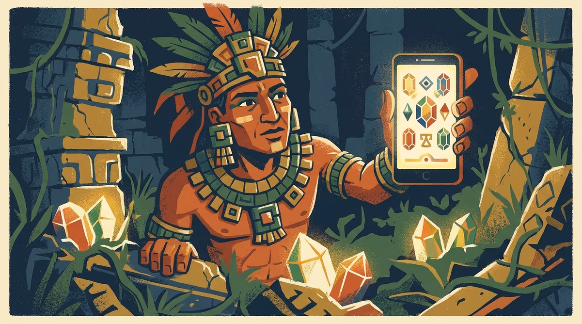 Gems Bonanza in a mobile browser