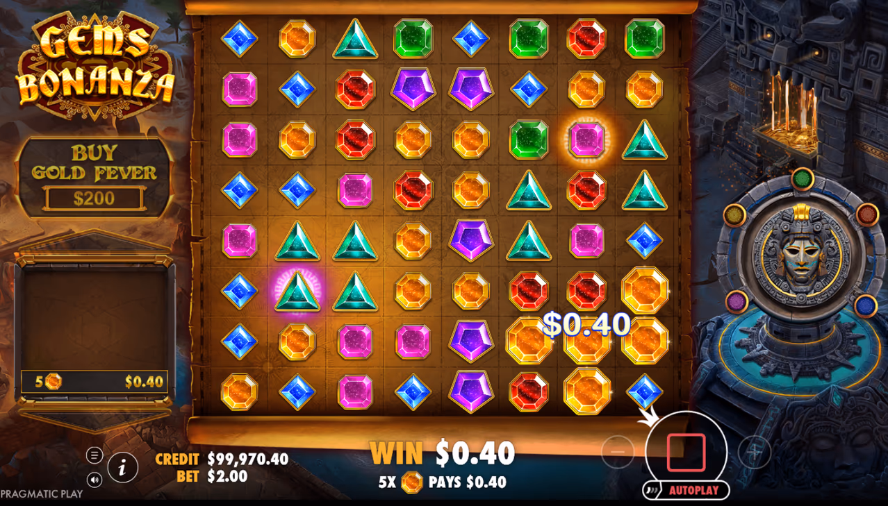 Gems Bonanza artwork